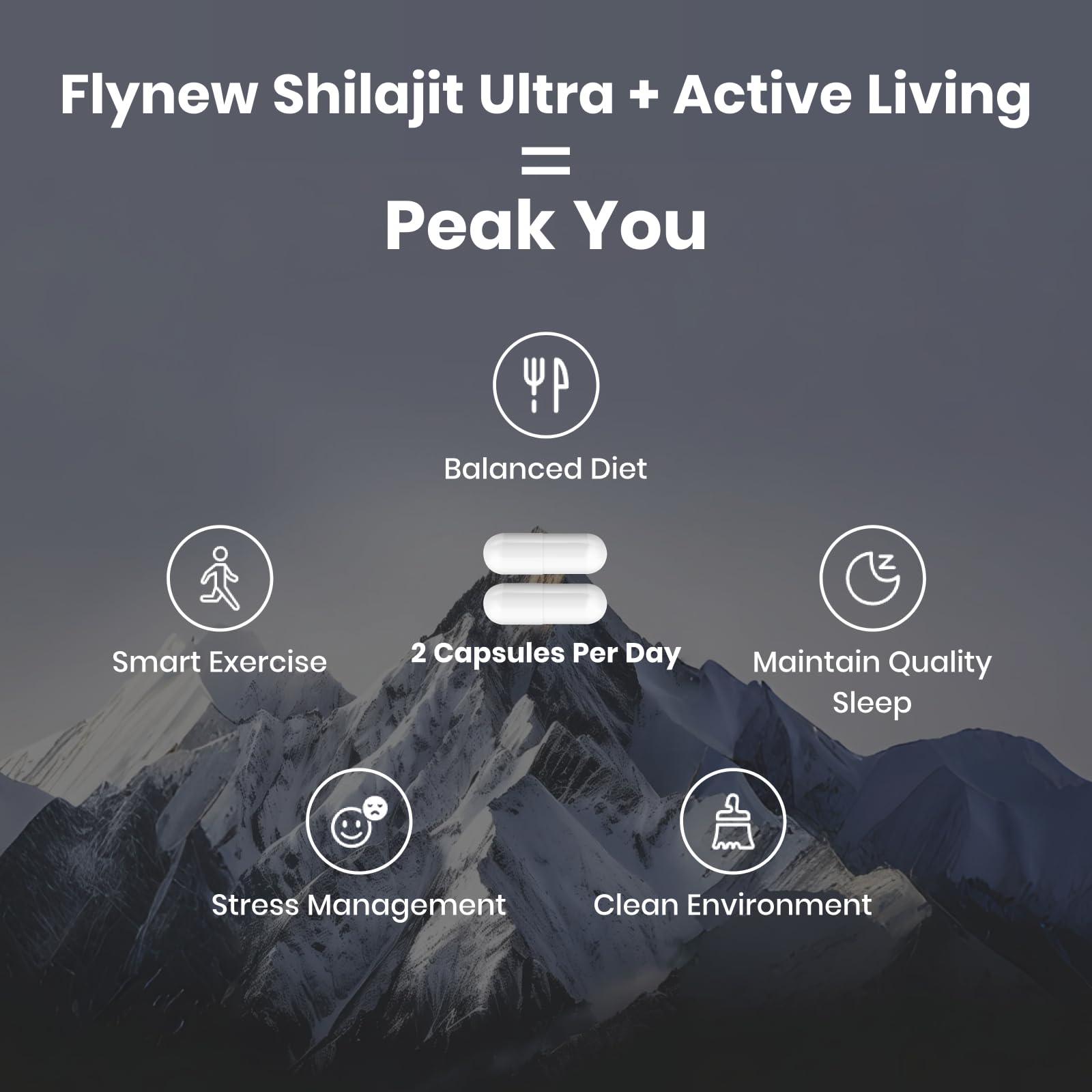 Shilajit for Men Women, Shilajit with Naturally Fulvic Acid & L-Arginine, Himalayan Shilajits for Extra Power, Stamina & Immune Support, Non-GMO, Made in USA, 60 Capsules