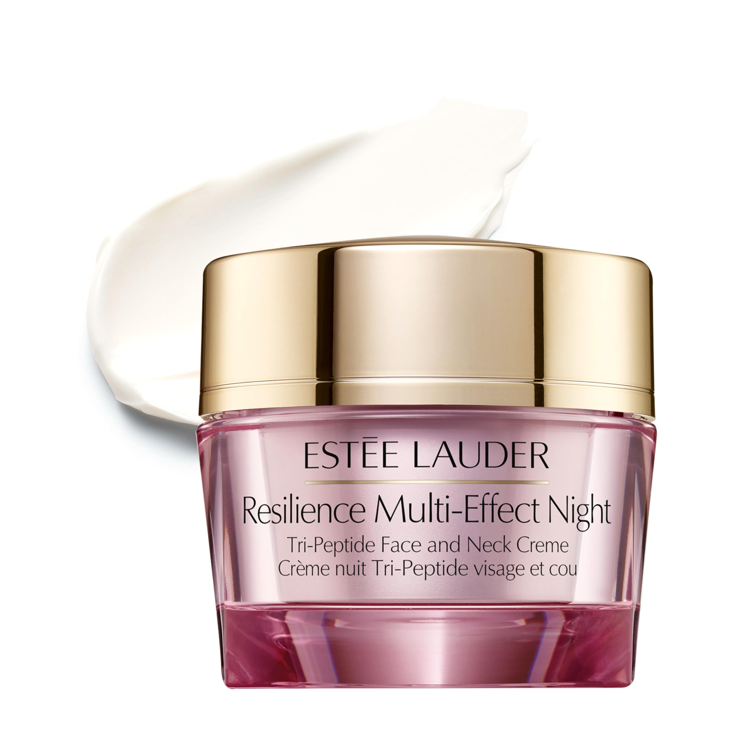 Estée Lauder Resilience Multi-Effect Night Tri-Peptide Face and Neck Cream Moisturizer | Plumping & Anti-Aging