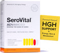 Serovital Advanced - Anti-Aging Supplement - HGH Supplement for Women – Supports Energy, Sleep, Weight Management, Metabolism, Skin - 30 Servings
