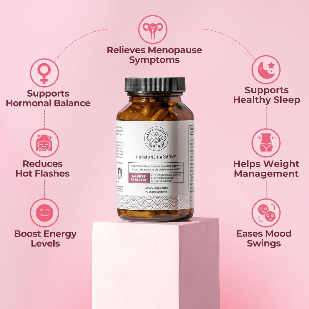 Ultra  Potent Hormone Harmony Natural Hormonal Support for Women 72 Capsules.