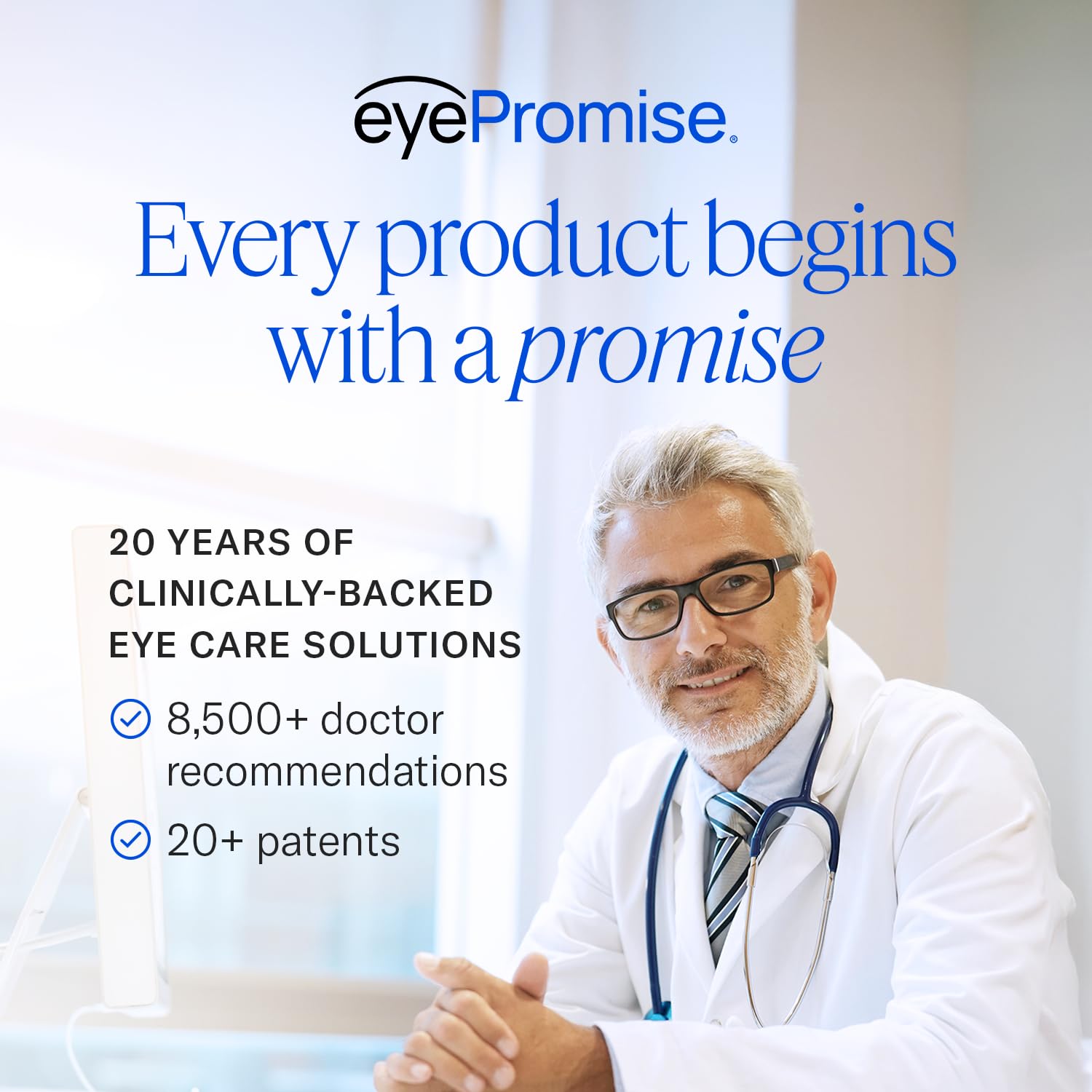 EyePromise Restore Eye Health Supplements - 60 Softgels, 30-Day Supply - Omega 3 Supplement for Aging Eyes with Lutein and Zeaxanthin, Fish Oil, EPA, DHA & Eye Vitamins and Nutrients