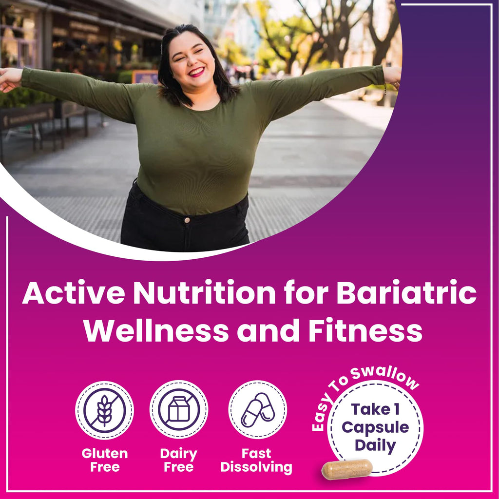 ProCare Bariatric Multivitamin 45mg Iron, 90 Capsules, Once Daily