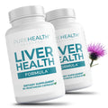 PUREHEALTH RESEARCH Liver Health – Liver Cleanse Detox & Repair Support Supplement- with Milk Thistle, Turmeric Powder, Dandelion, Artichoke, Beet Root, Ginger, L Cysteine HCL & More