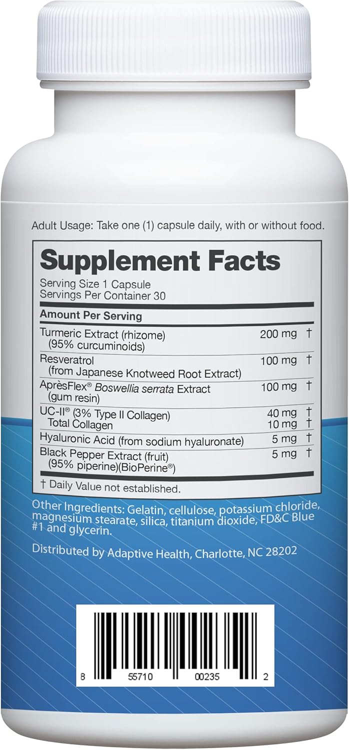 Instaflex Advanced Joint Support Supplement – Complete Mobility & Comfort Formula (30 Count)